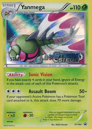 Yanmega (XY144) (Staff) [XY: Black Star Promos] | Gear Gaming Bentonville