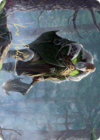 Fynn, the Fangbearer Art Card (Gold-Stamped Signature) [Kaldheim Art Series] | Gear Gaming Bentonville