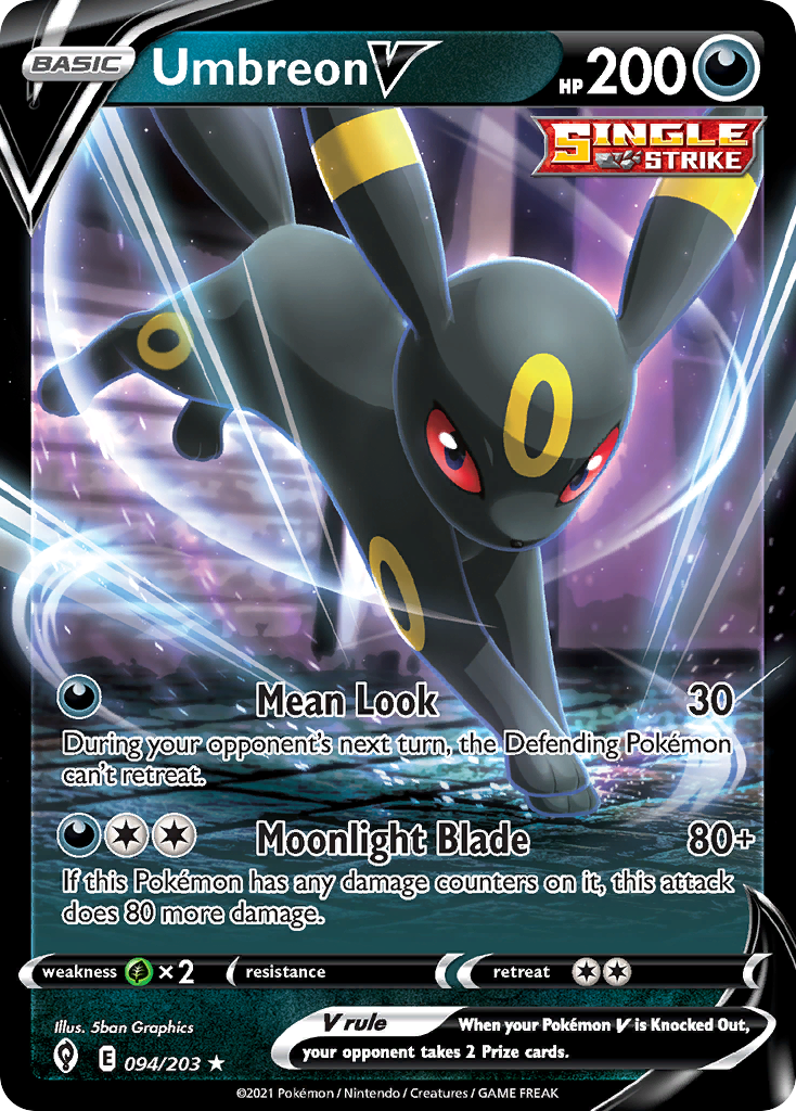 Umbreon V (094/203) (Intro Deck) [Sword & Shield: Evolving Skies] | Gear Gaming Bentonville