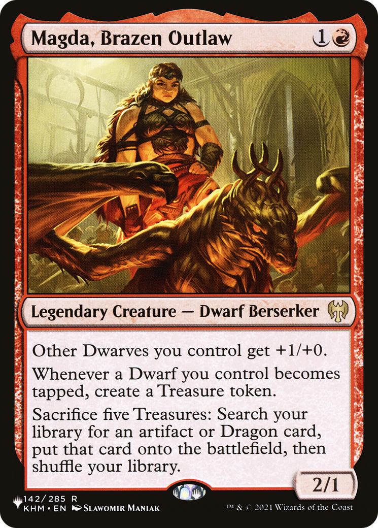 Magda, Brazen Outlaw (KHM) [The List] | Gear Gaming Bentonville
