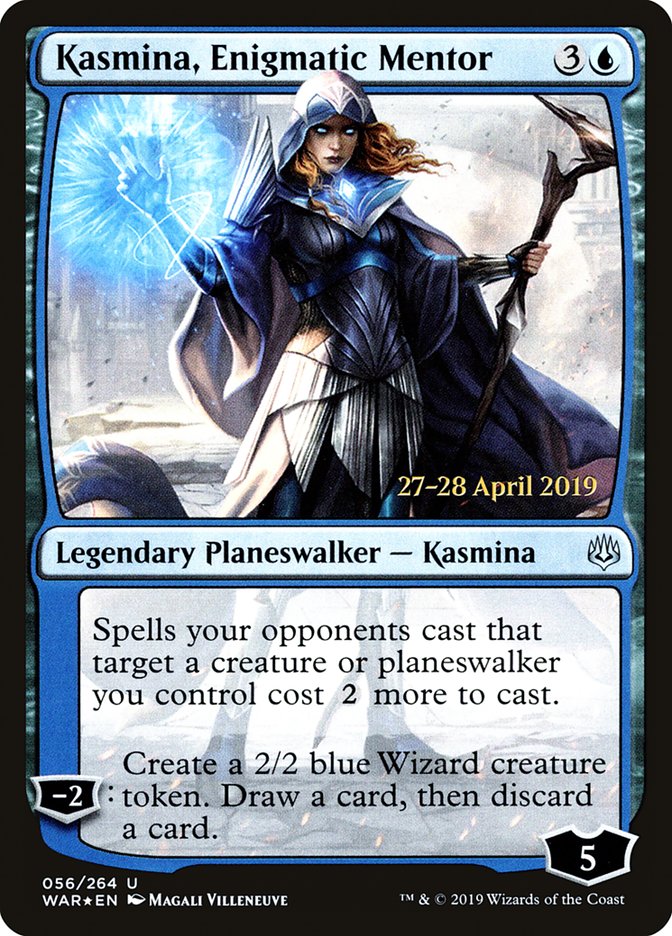 Kasmina, Enigmatic Mentor [War of the Spark Prerelease Promos] | Gear Gaming Bentonville