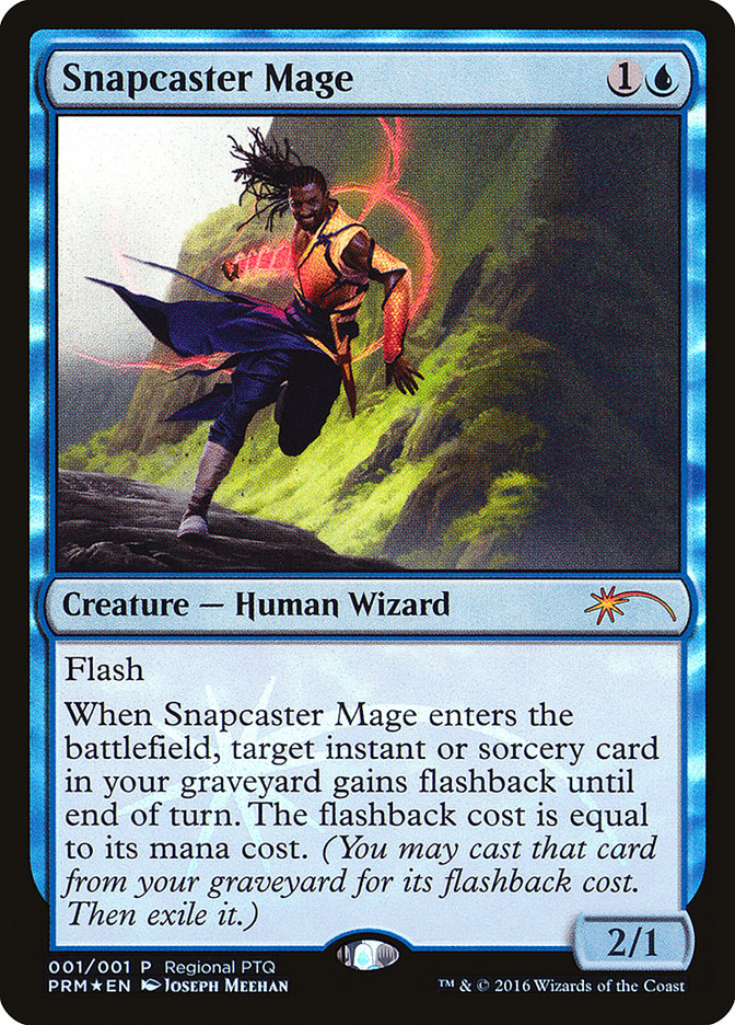 Snapcaster Mage (Regional PTQ) [Pro Tour Promos] | Gear Gaming Bentonville