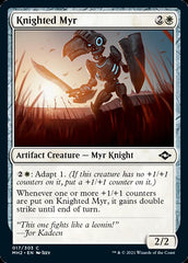 Knighted Myr [Modern Horizons 2] | Gear Gaming Bentonville