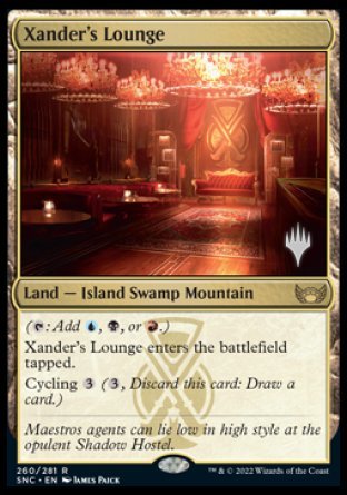 Xander's Lounge (Promo Pack) [Streets of New Capenna Promos] | Gear Gaming Bentonville