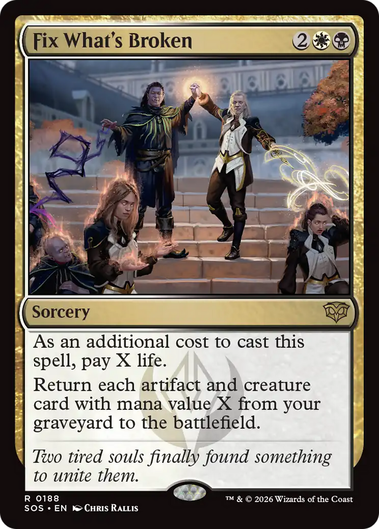 Fix What's Broken [Secrets of Strixhaven] | Gear Gaming Bentonville