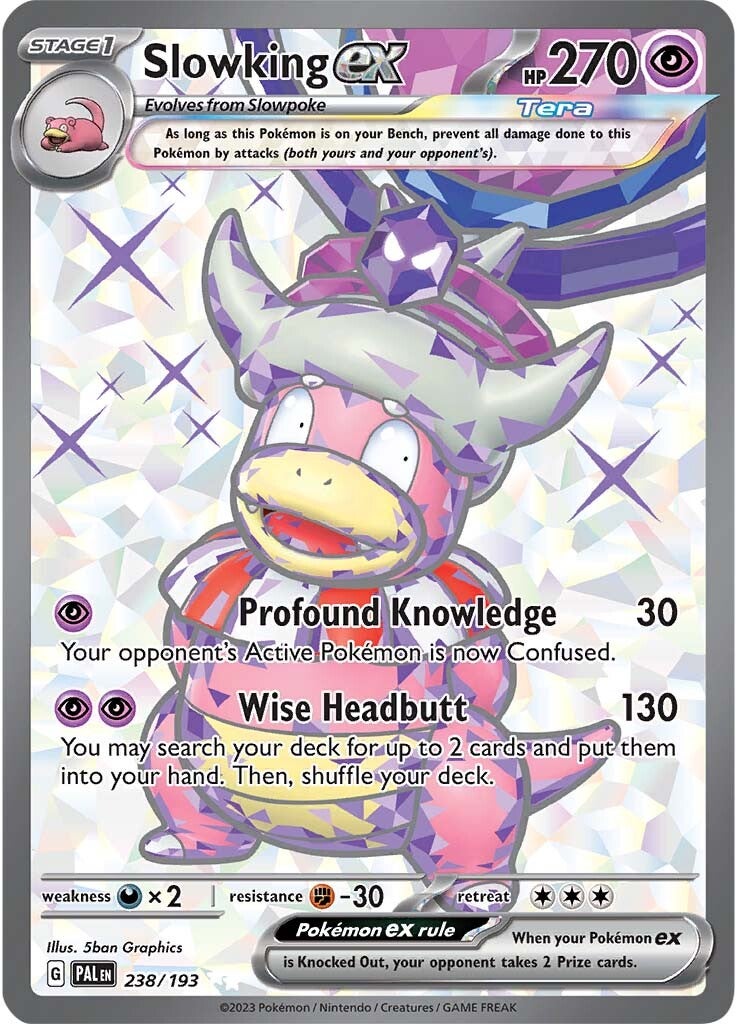 Slowking ex (238/193) [Scarlet & Violet: Paldea Evolved] | Gear Gaming Bentonville