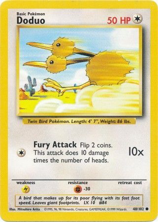 Doduo (48/102) [Base Set Unlimited] | Gear Gaming Bentonville