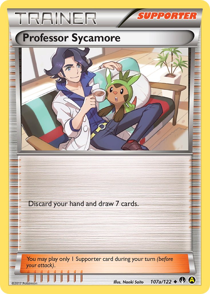 Professor Sycamore (107a/122) [Alternate Art Promos] | Gear Gaming Bentonville