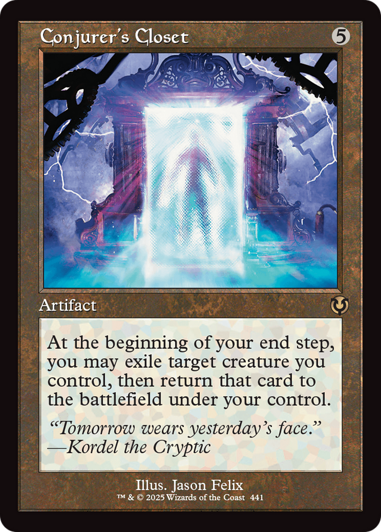 Conjurer's Closet (Retro Frame) [Innistrad Remastered] | Gear Gaming Bentonville