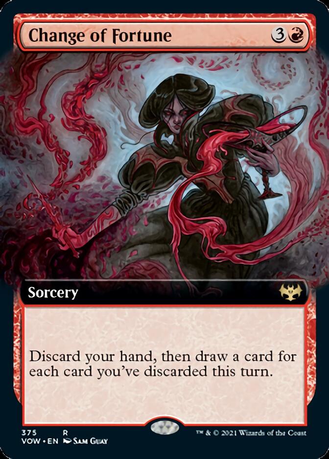 Change of Fortune (Extended Art) [Innistrad: Crimson Vow] | Gear Gaming Bentonville