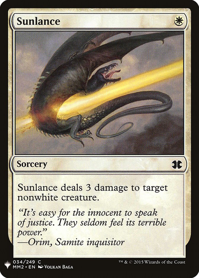 Sunlance [Mystery Booster] | Gear Gaming Bentonville