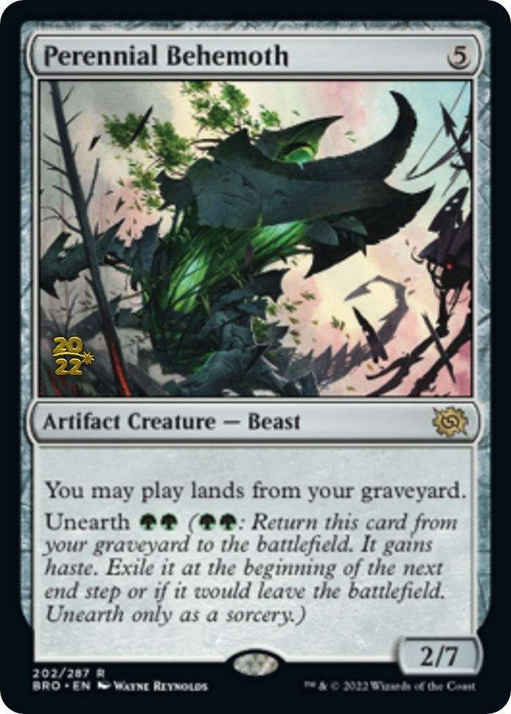 Perennial Behemoth [The Brothers' War Prerelease Promos] | Gear Gaming Bentonville