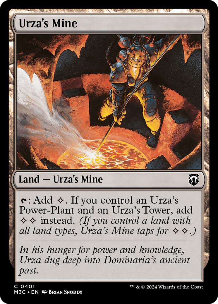 Urza's Mine (Ripple Foil) [Modern Horizons 3 Commander] | Gear Gaming Bentonville