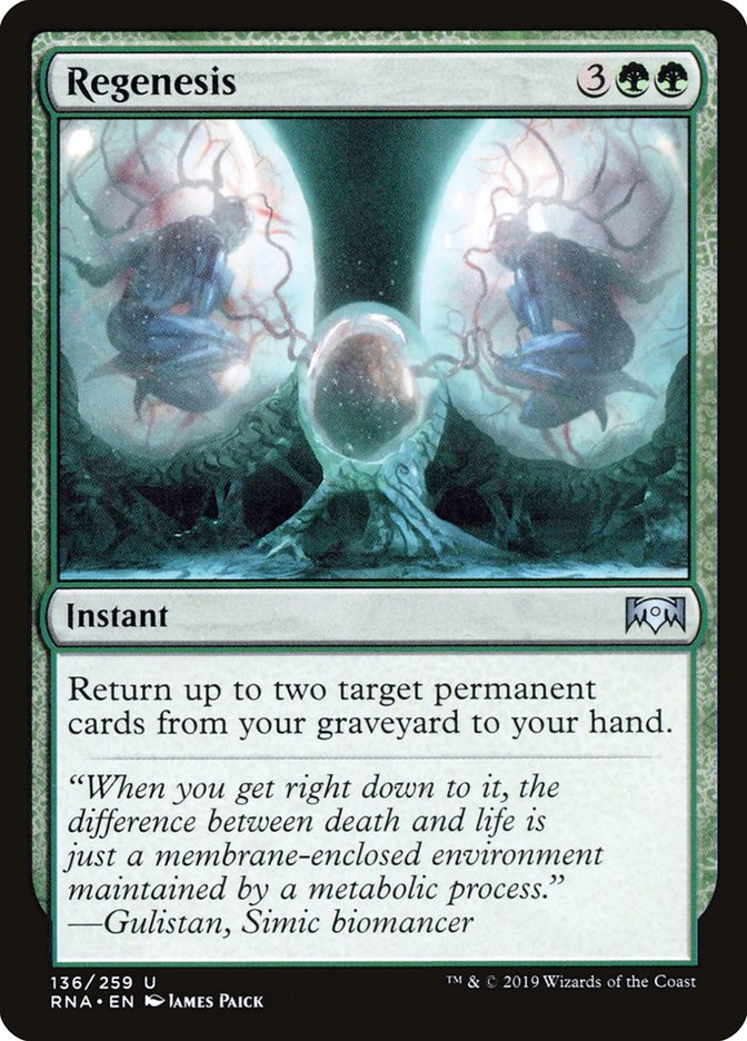 Regenesis [Ravnica Allegiance] | Gear Gaming Bentonville
