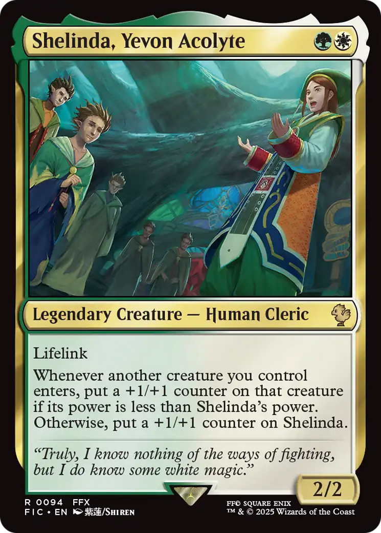Shelinda, Yevon Acolyte [FINAL FANTASY Commander] | Gear Gaming Bentonville