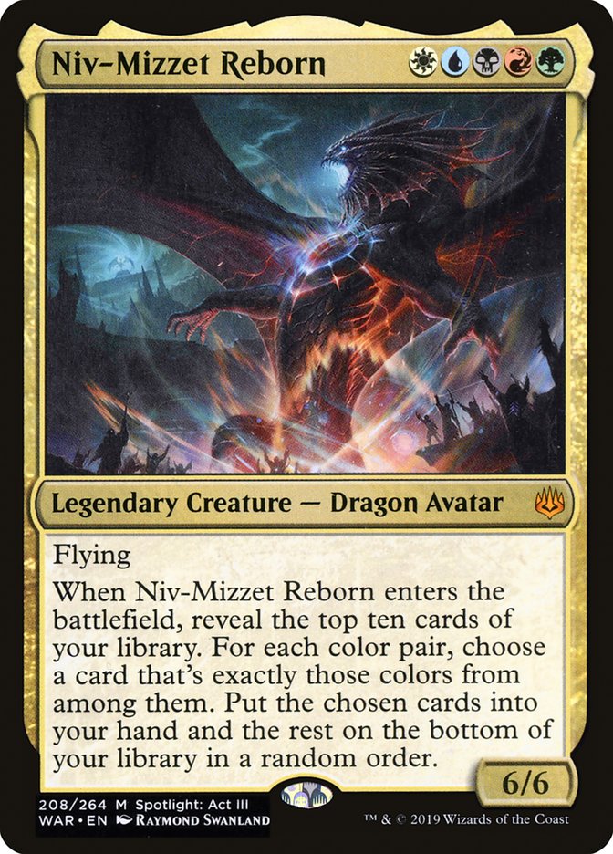Niv-Mizzet Reborn [War of the Spark] | Gear Gaming Bentonville
