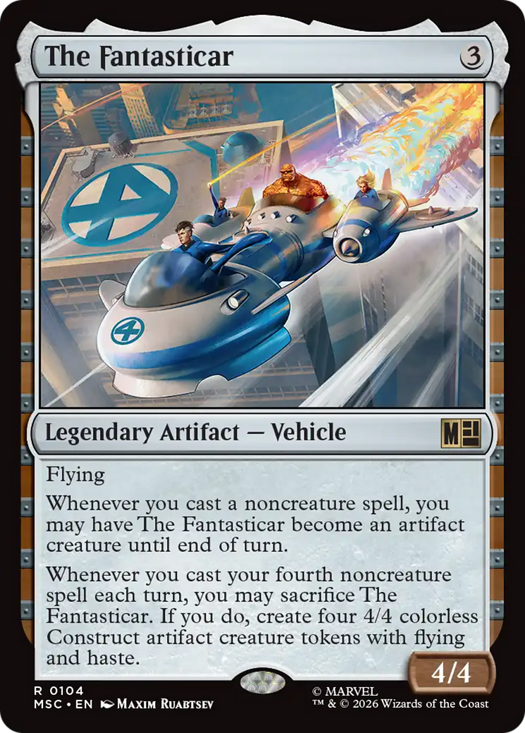 The Fantasticar [Marvel Super Heroes Commander] | Gear Gaming Bentonville