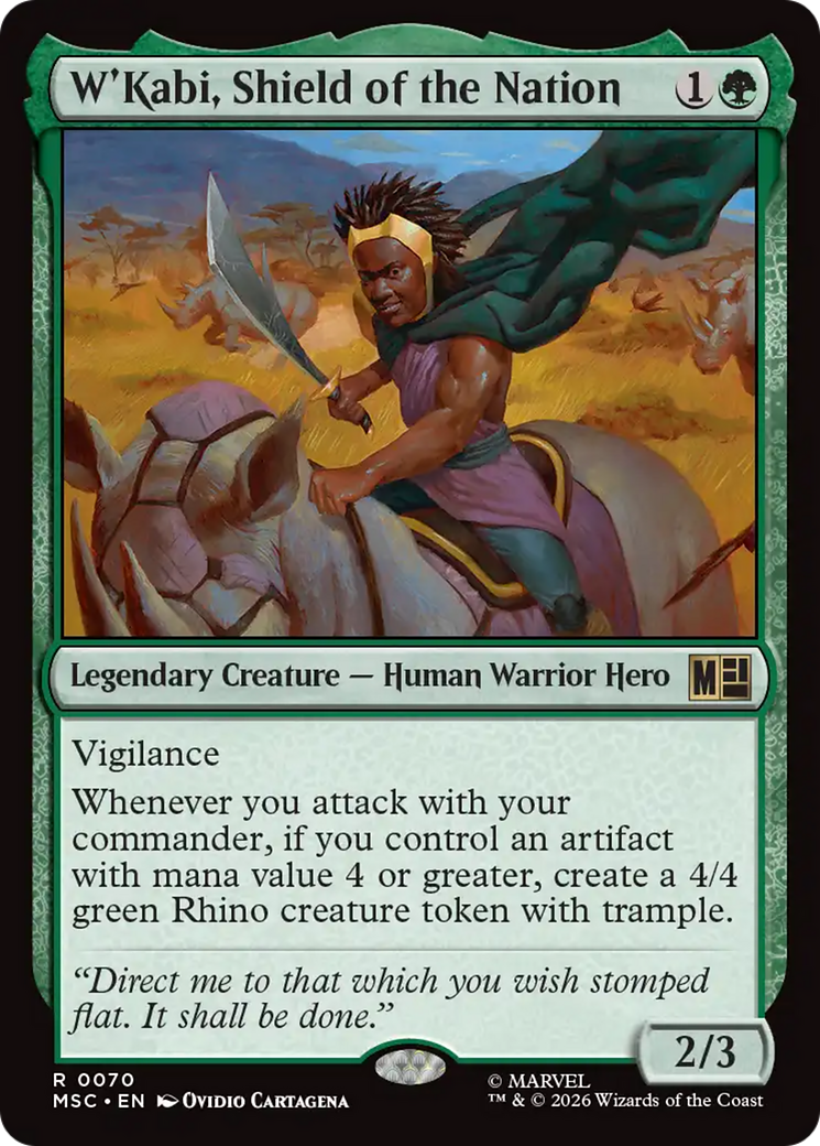 W'Kabi, Shield of the Nation [Marvel Super Heroes Commander] | Gear Gaming Bentonville