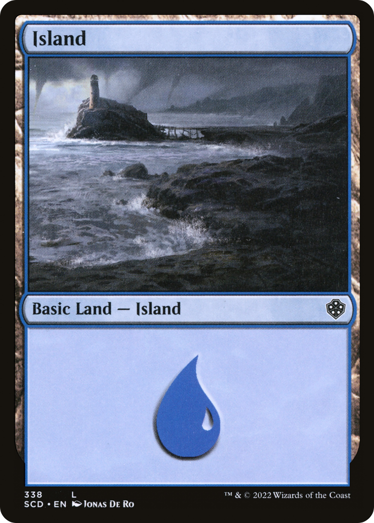 Island (338) [Starter Commander Decks] | Gear Gaming Bentonville