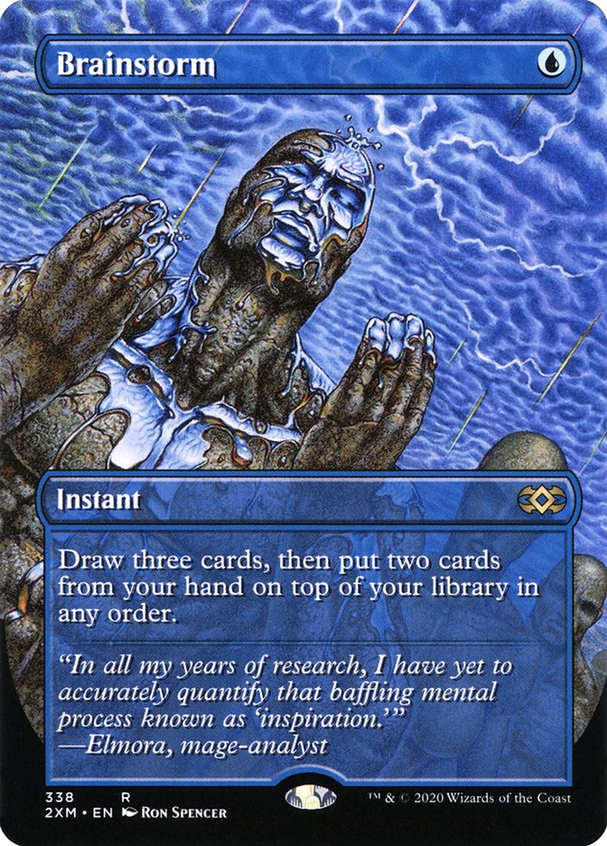 Brainstorm (Toppers) [Double Masters] | Gear Gaming Bentonville