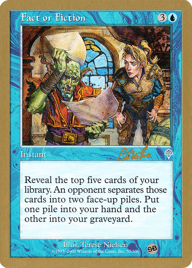 Fact or Fiction (Carlos Romao) (SB) [World Championship Decks 2002] | Gear Gaming Bentonville