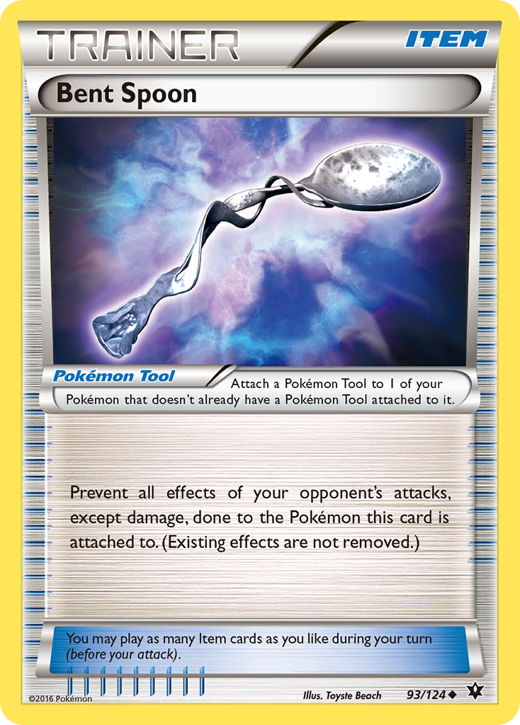 Bent Spoon (93/124) [XY: Fates Collide] | Gear Gaming Bentonville