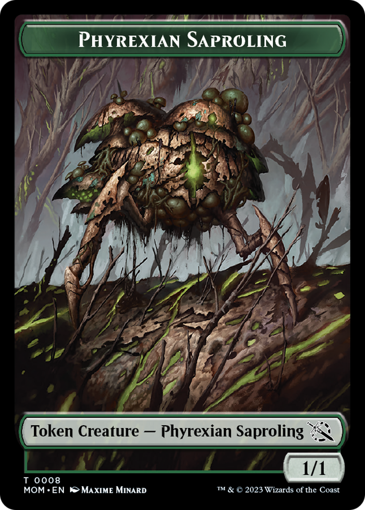 Phyrexian Saproling Token [March of the Machine Tokens] | Gear Gaming Bentonville