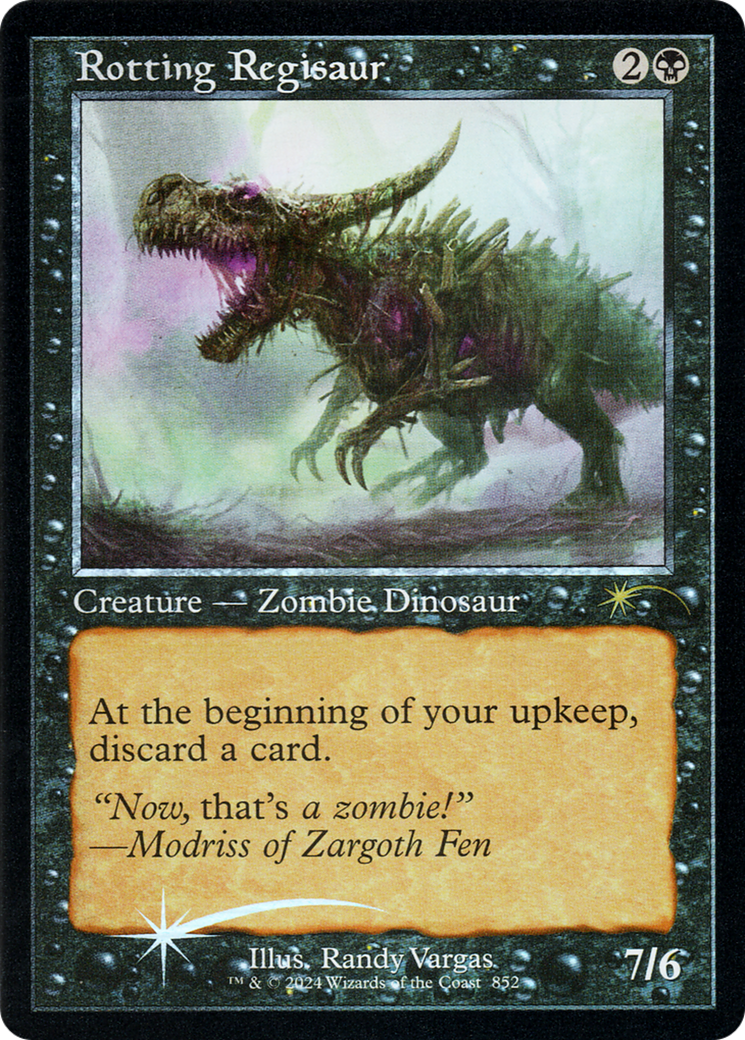Rotting Regisaur (Retro Frame) [Secret Lair Drop Series] | Gear Gaming Bentonville
