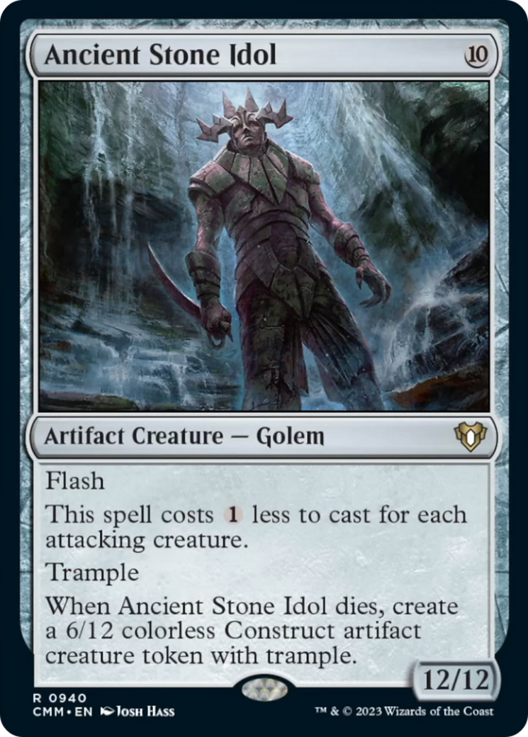 Ancient Stone Idol [Commander Masters] | Gear Gaming Bentonville