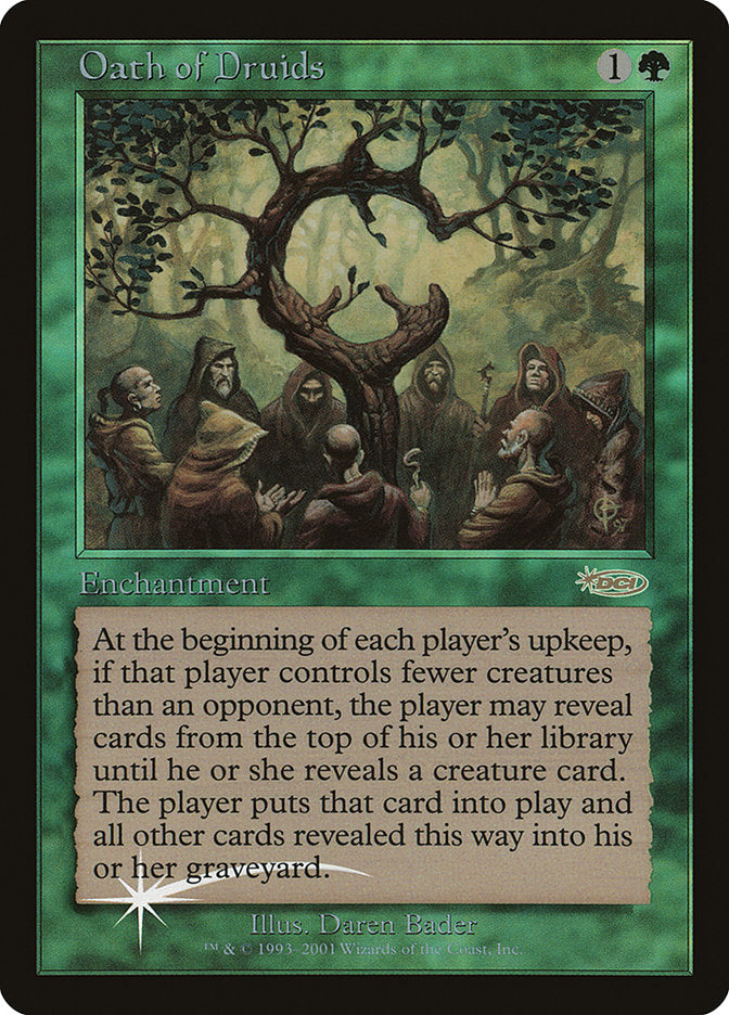 Oath of Druids [Judge Gift Cards 2001] | Gear Gaming Bentonville