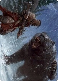 Blizzard Brawl Art Card [Kaldheim Art Series] | Gear Gaming Bentonville