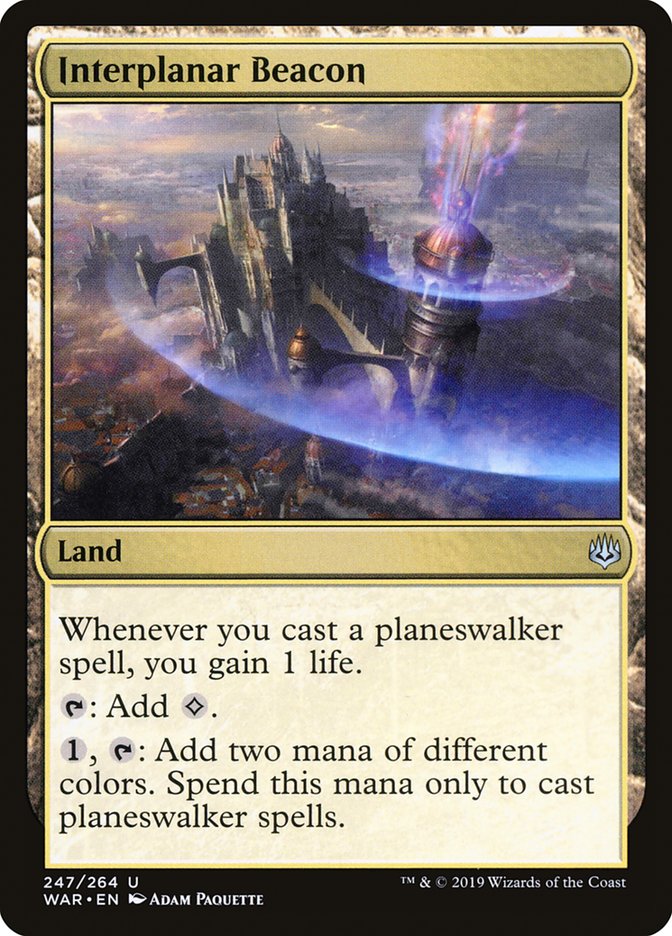 Interplanar Beacon [War of the Spark] | Gear Gaming Bentonville