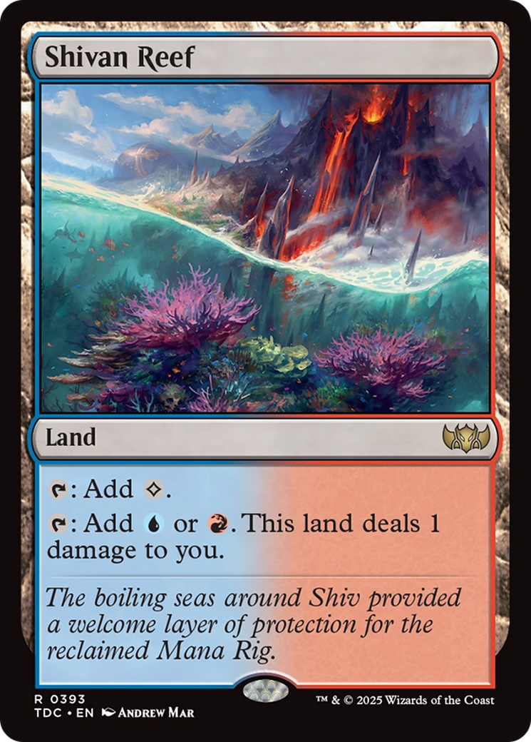 Shivan Reef [Tarkir: Dragonstorm Commander] | Gear Gaming Bentonville
