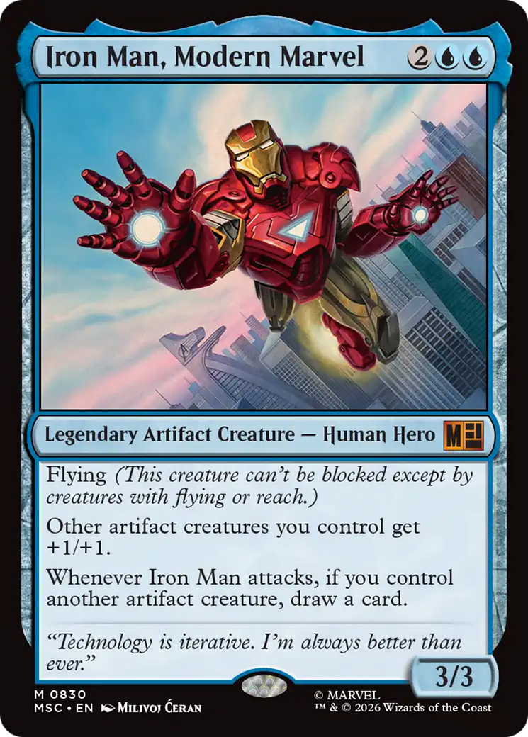 Iron Man, Modern Marvel [Marvel Super Heroes Commander] | Gear Gaming Bentonville