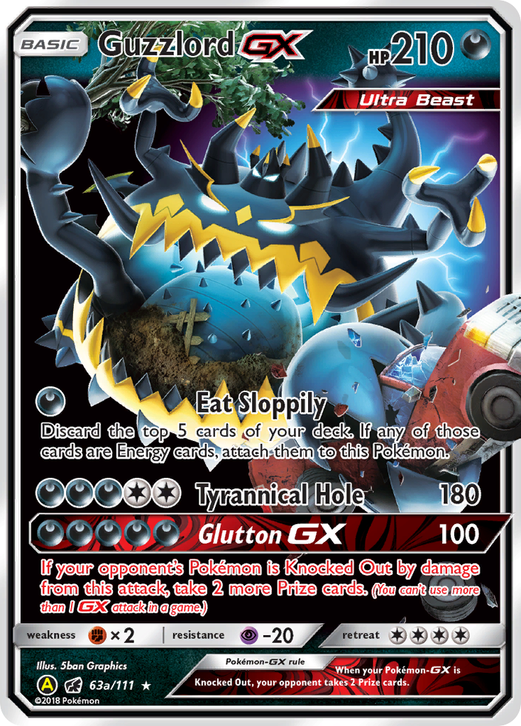 Guzzlord GX (63a/111) [Alternate Art Promos] | Gear Gaming Bentonville