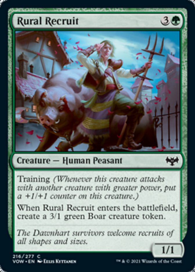 Rural Recruit [Innistrad: Crimson Vow] | Gear Gaming Bentonville