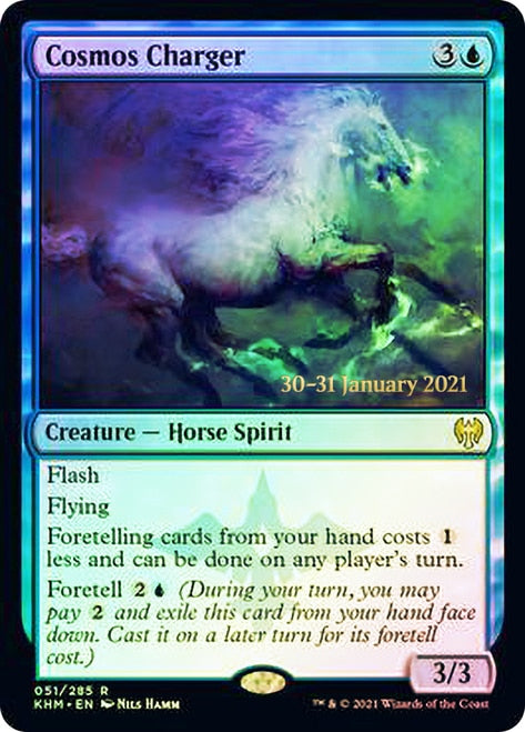 Cosmos Charger [Kaldheim Prerelease Promos] | Gear Gaming Bentonville