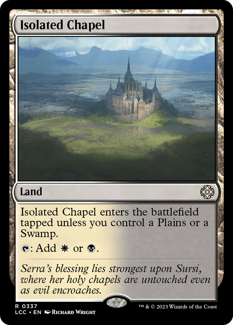 Isolated Chapel [The Lost Caverns of Ixalan Commander] | Gear Gaming Bentonville