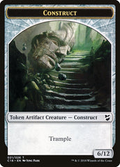 Clue // Construct (021) Double-Sided Token [Commander 2018 Tokens] | Gear Gaming Bentonville