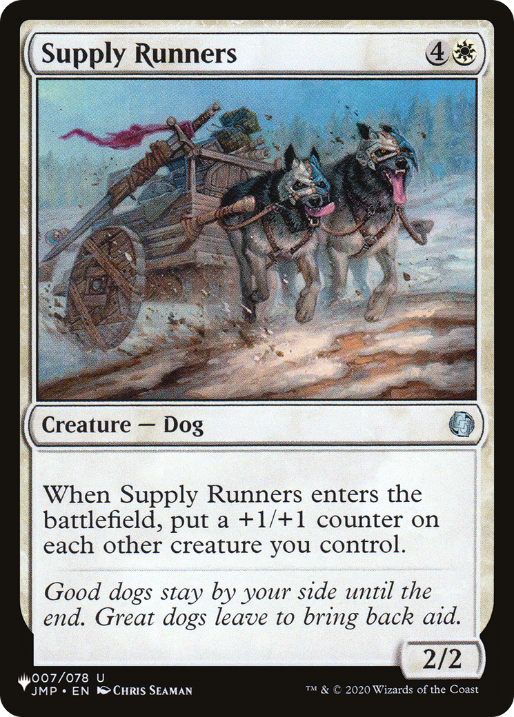 Supply Runners [The List Reprints] | Gear Gaming Bentonville