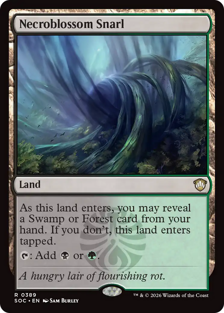 Necroblossom Snarl [Secrets of Strixhaven Commander] | Gear Gaming Bentonville