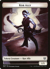 Bird // Kor Ally Double-Sided Token [Zendikar Rising Commander Tokens] | Gear Gaming Bentonville