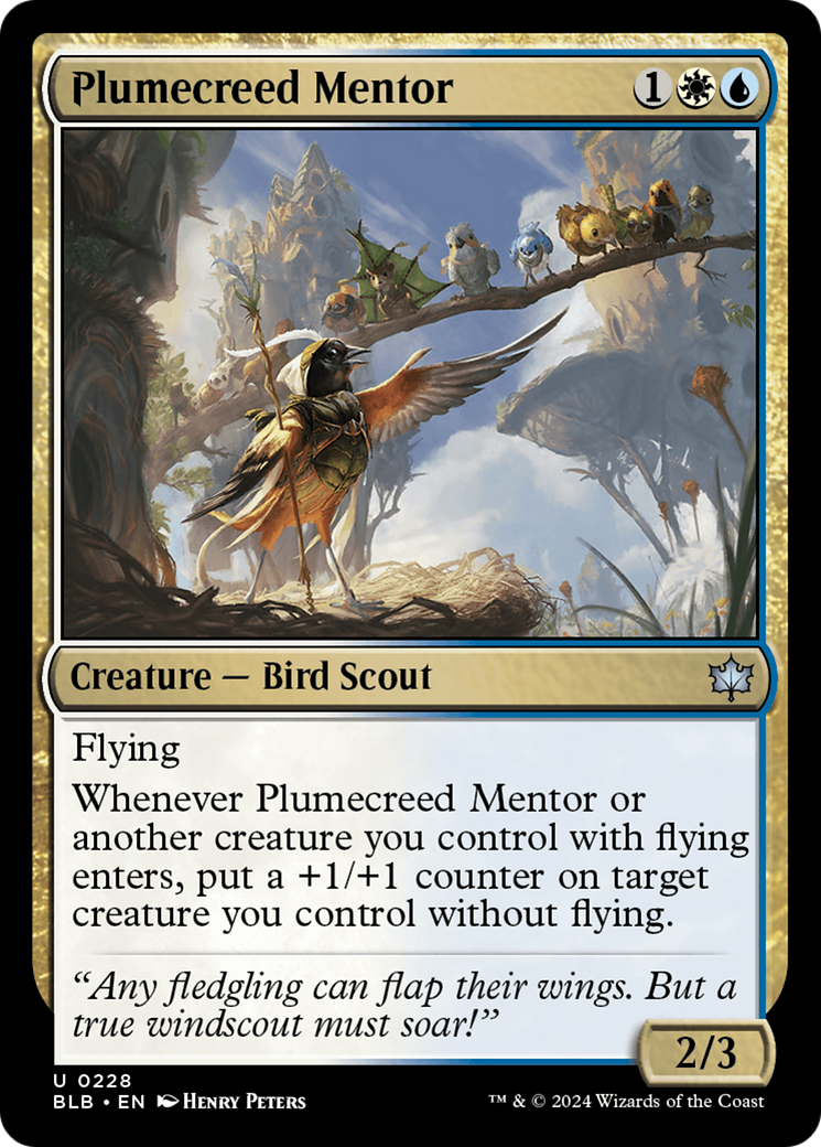 Plumecreed Mentor [Bloomburrow] | Gear Gaming Bentonville