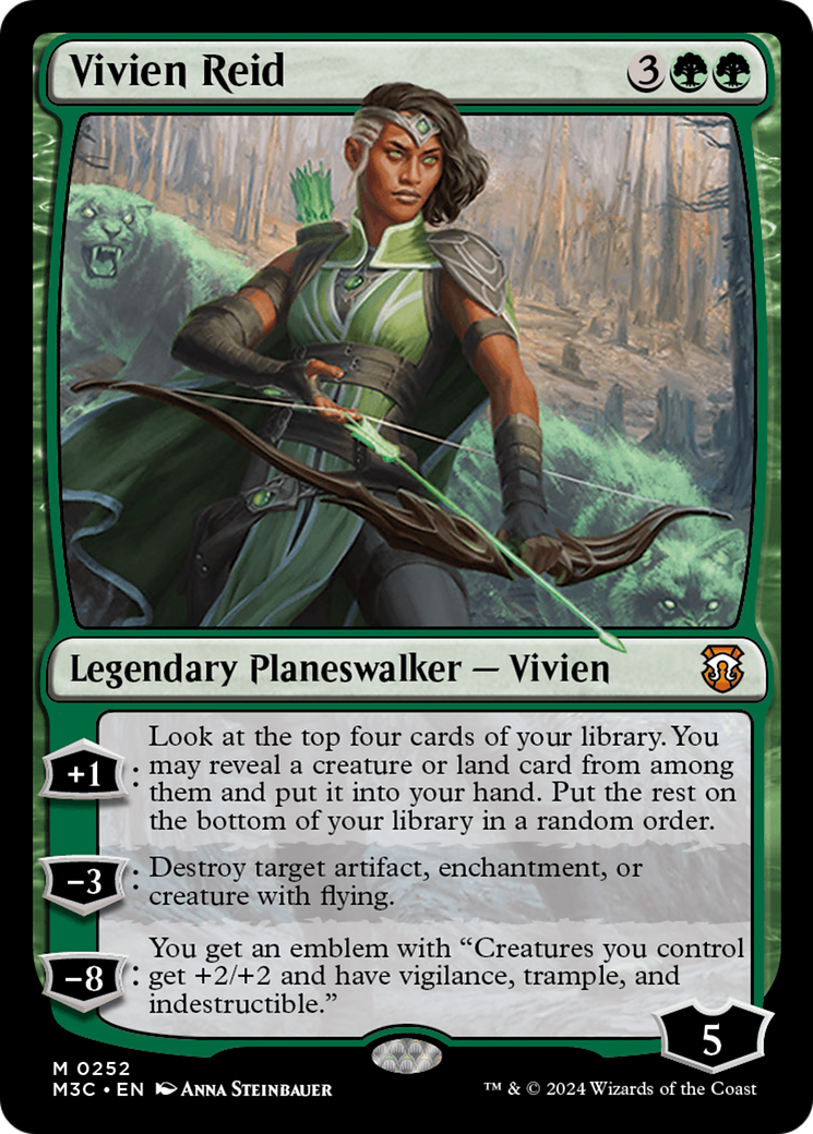 Vivien Reid (Ripple Foil) [Modern Horizons 3 Commander] | Gear Gaming Bentonville