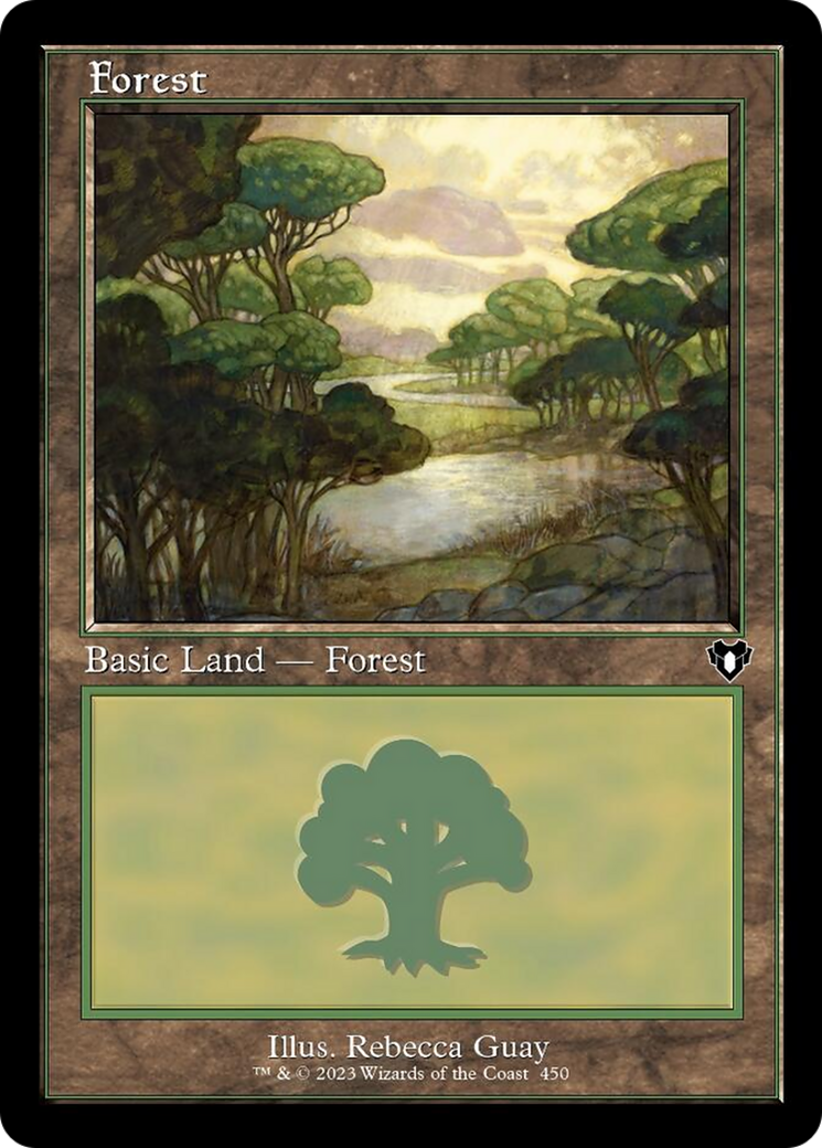 Forest (450) (Retro) [Commander Masters] | Gear Gaming Bentonville