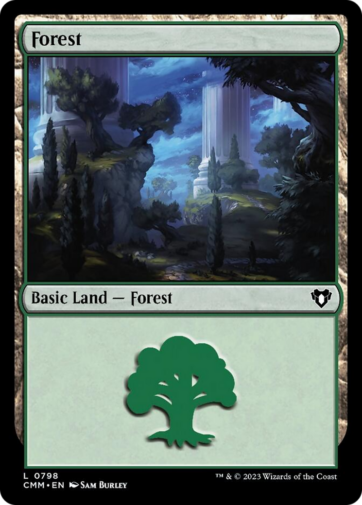 Forest (798) [Commander Masters] | Gear Gaming Bentonville