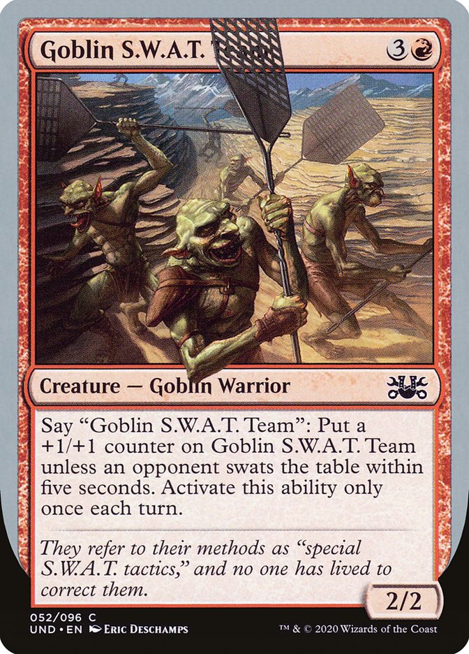 Goblin S.W.A.T. Team [Unsanctioned] | Gear Gaming Bentonville