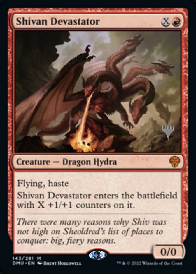 Shivan Devastator (Promo Pack) [Dominaria United Promos] | Gear Gaming Bentonville