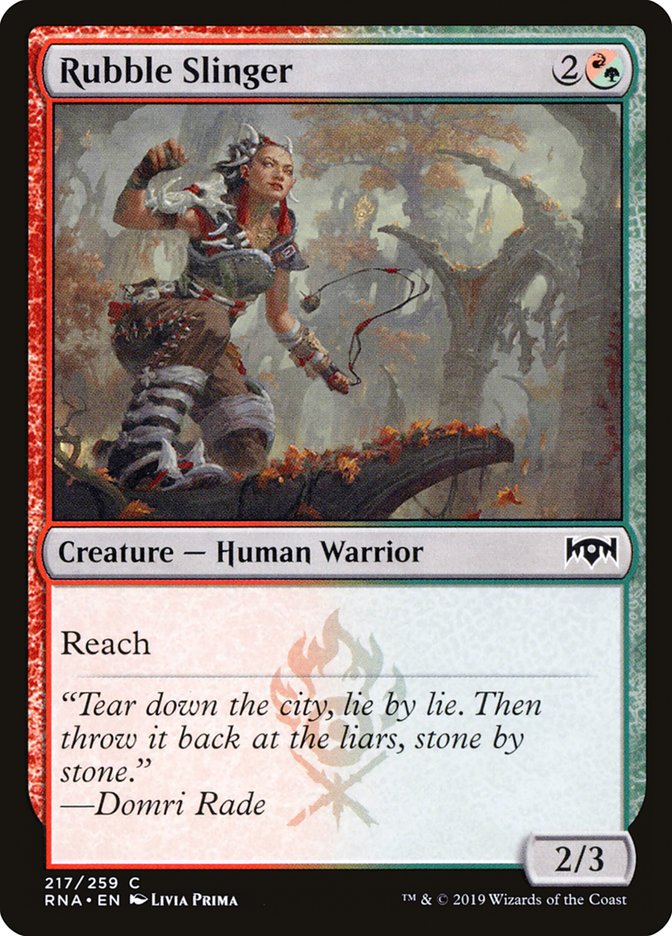 Rubble Slinger [Ravnica Allegiance] | Gear Gaming Bentonville