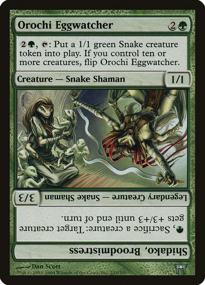 Orochi Eggwatcher // Shidako, Broodmistress [Champions of Kamigawa] | Gear Gaming Bentonville